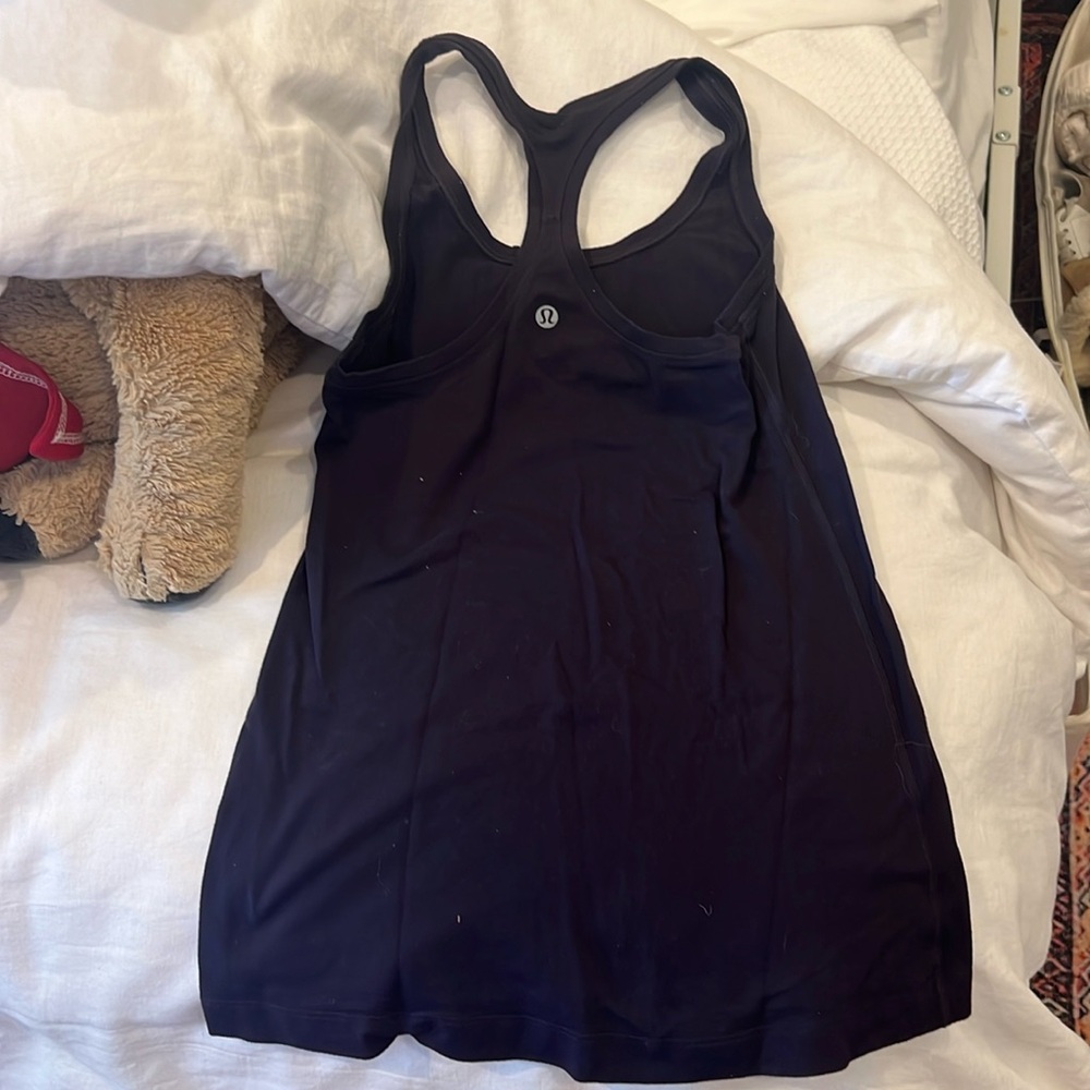 Dark purple lululemon tank top